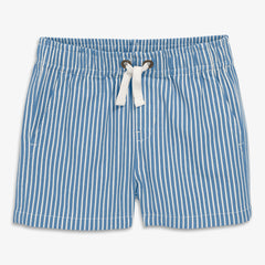 Baby stretch chino short in boardwalk stripe