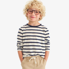 Clearance kids long sleeve tee in stripe