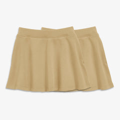 Kids ponte skirt 2-pack
