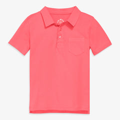 Kids short sleeve polo