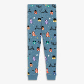 Kids organic PJ pant in spooky village