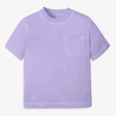 Kids garment-dyed easy pocket tee