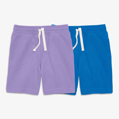Kids gym short 2-pack