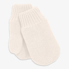 Baby knit mittens