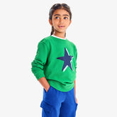 Clearance kids star sweatshirt