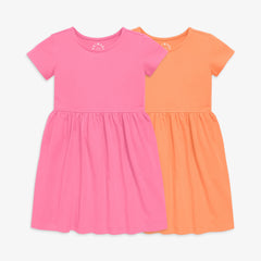 Kids perfect pocket dress 2-pack