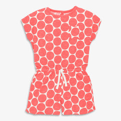 Clearance kids romper in dot