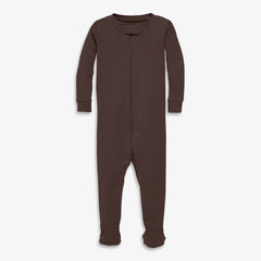 Clearance baby organic zip footie