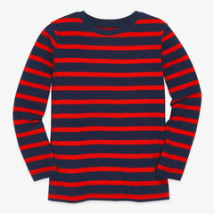 Clearance kids long sleeve tee in stripe