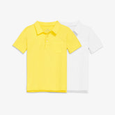 Kids short sleeve polo 2-pack