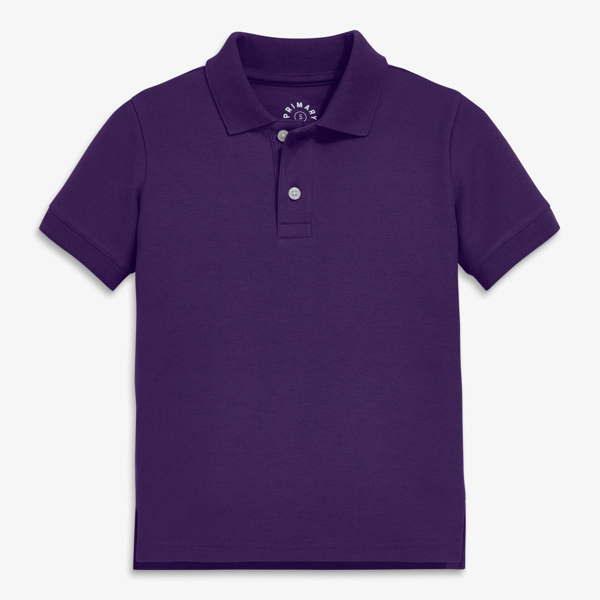 Kids short sleeve pique polo