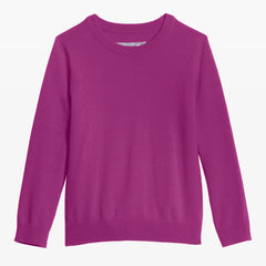 Kids crewneck sweater seasonal colors