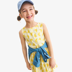 Kids recess dress in bananas 