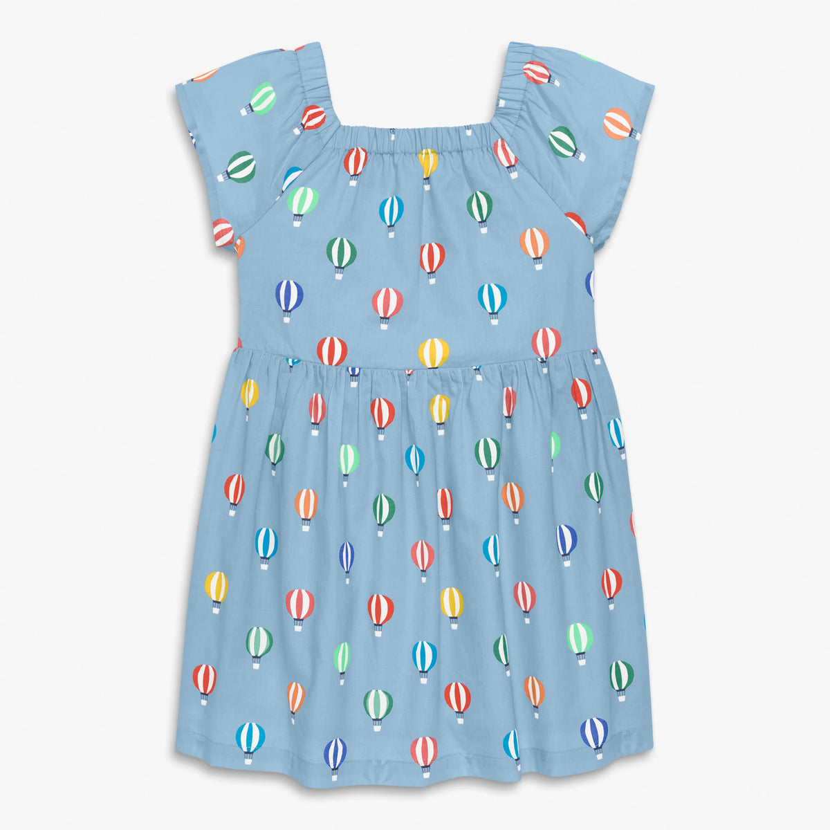 Kids twirly dress in hot air balloons