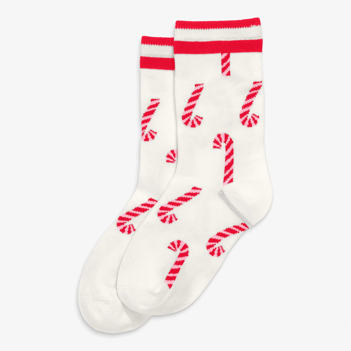 Kids crew sock in candy canes