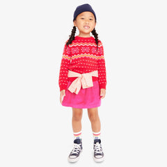 Clearance kids stretch corduroy pull-on pocket skirt