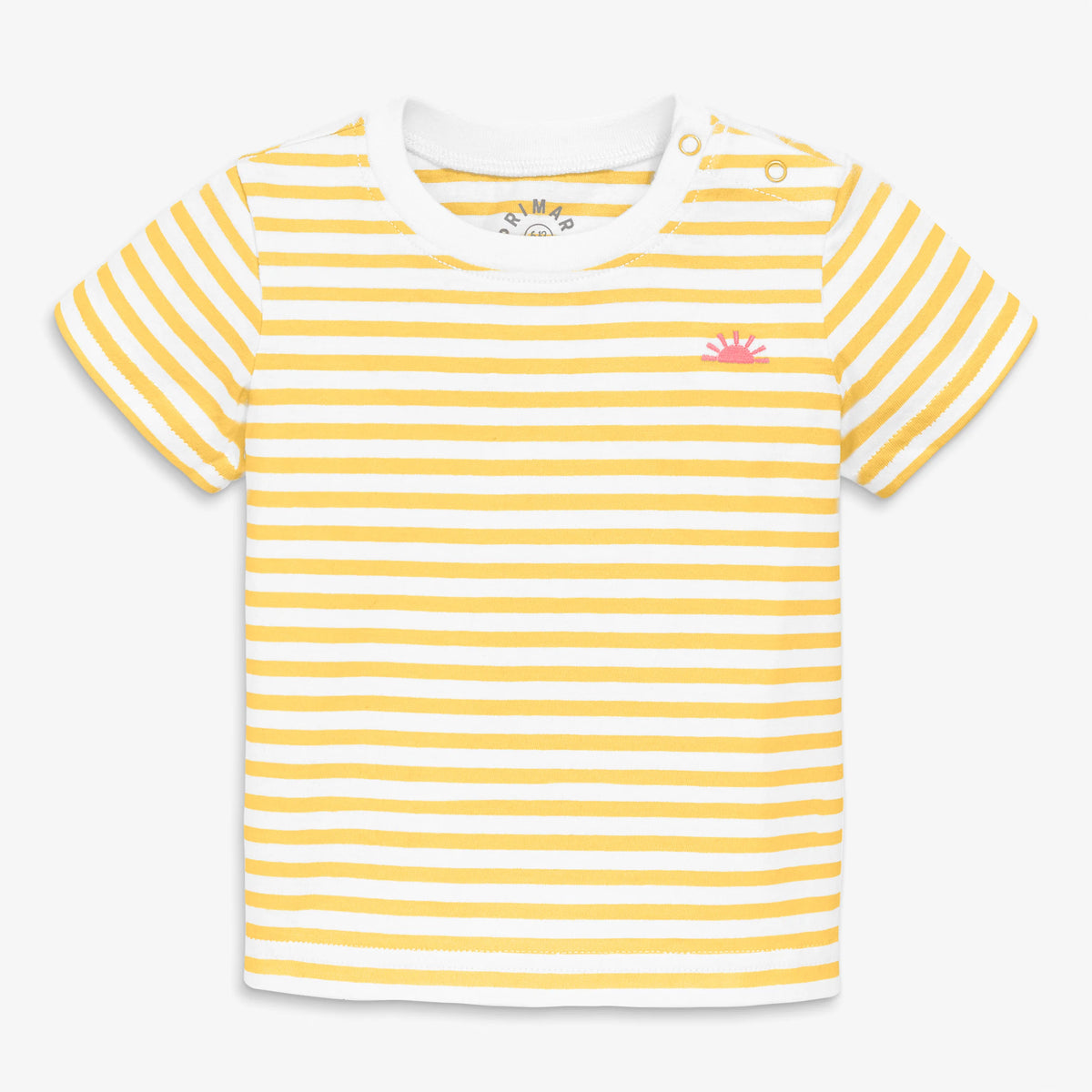 Baby embroidered stripe tee