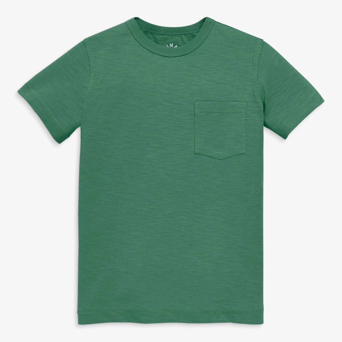 Kids pocket tee in seasonal colors