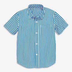 Clearance kids short sleeve button down in stripe