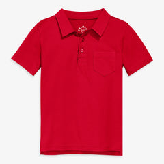 Kids short sleeve polo