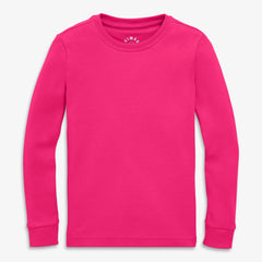 Kids organic long sleeve PJ top