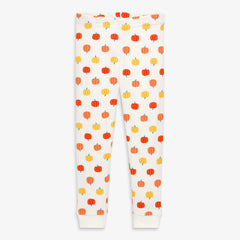 Clearance kids organic pj pant in candy pumpkins
