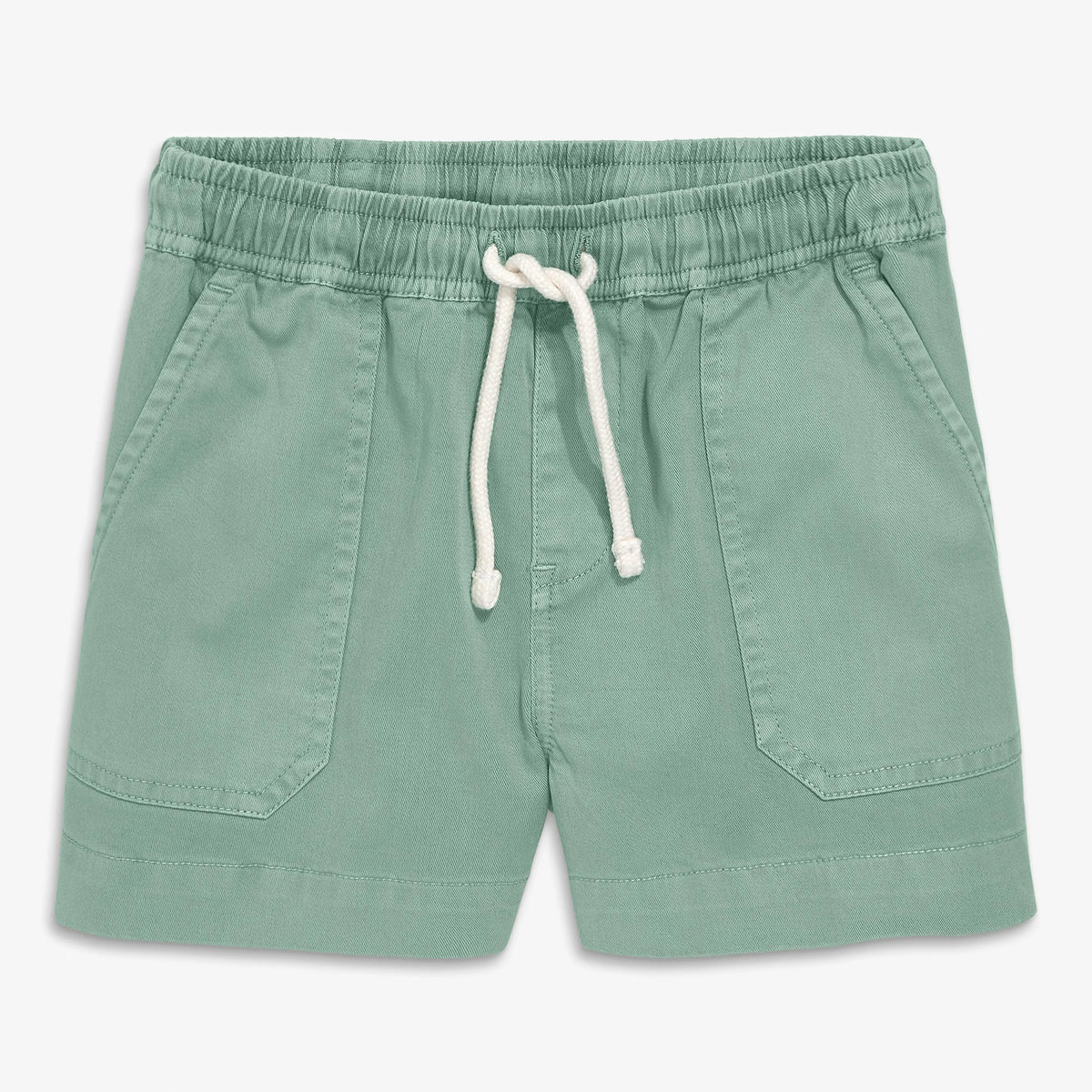 Kids garment dyed stretch chino midi short