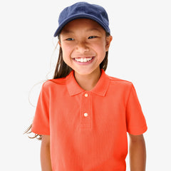 Kids short sleeve pique polo