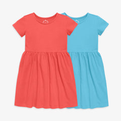 Kids perfect pocket dress 2-pack
