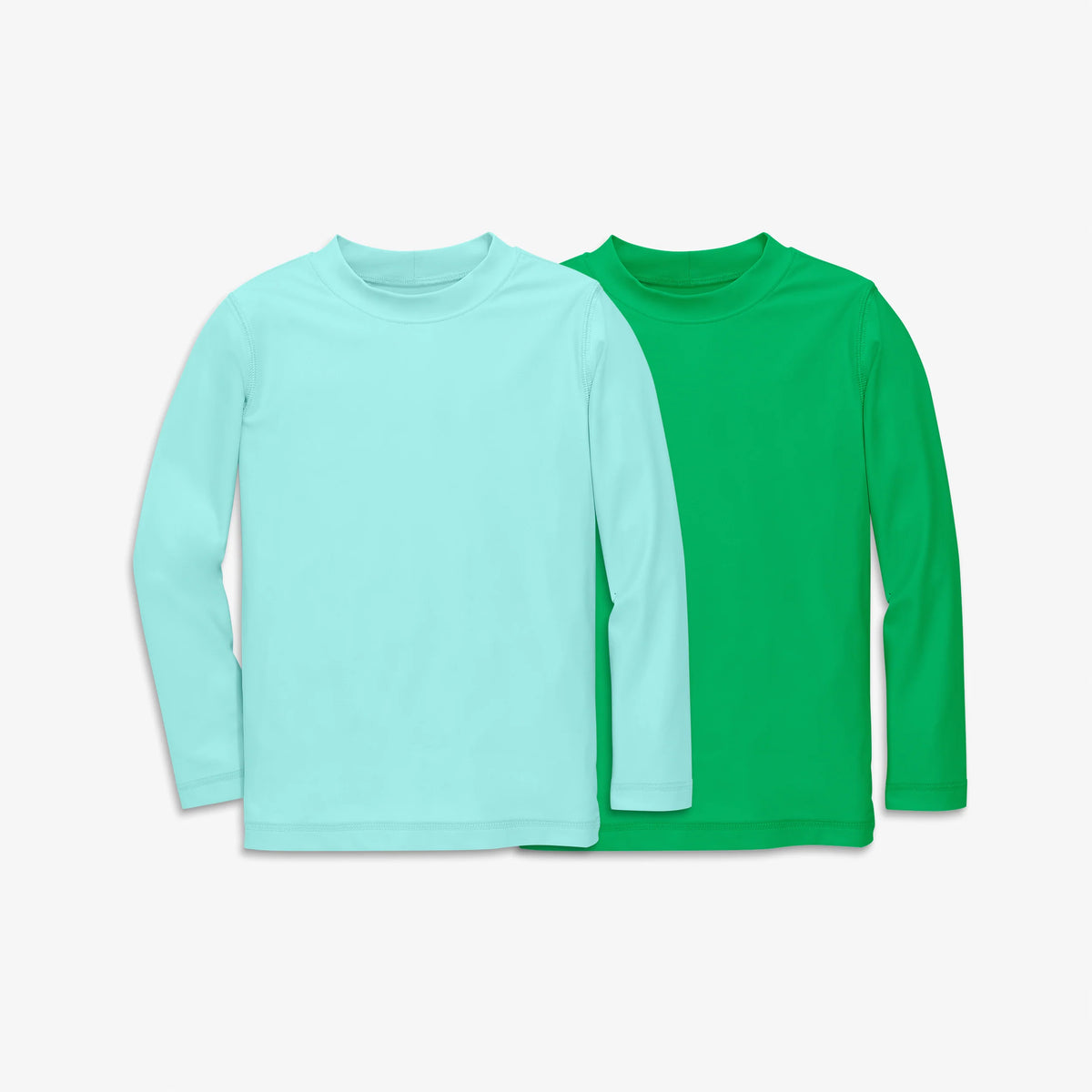 Kids long sleeve rash guard 2-pack