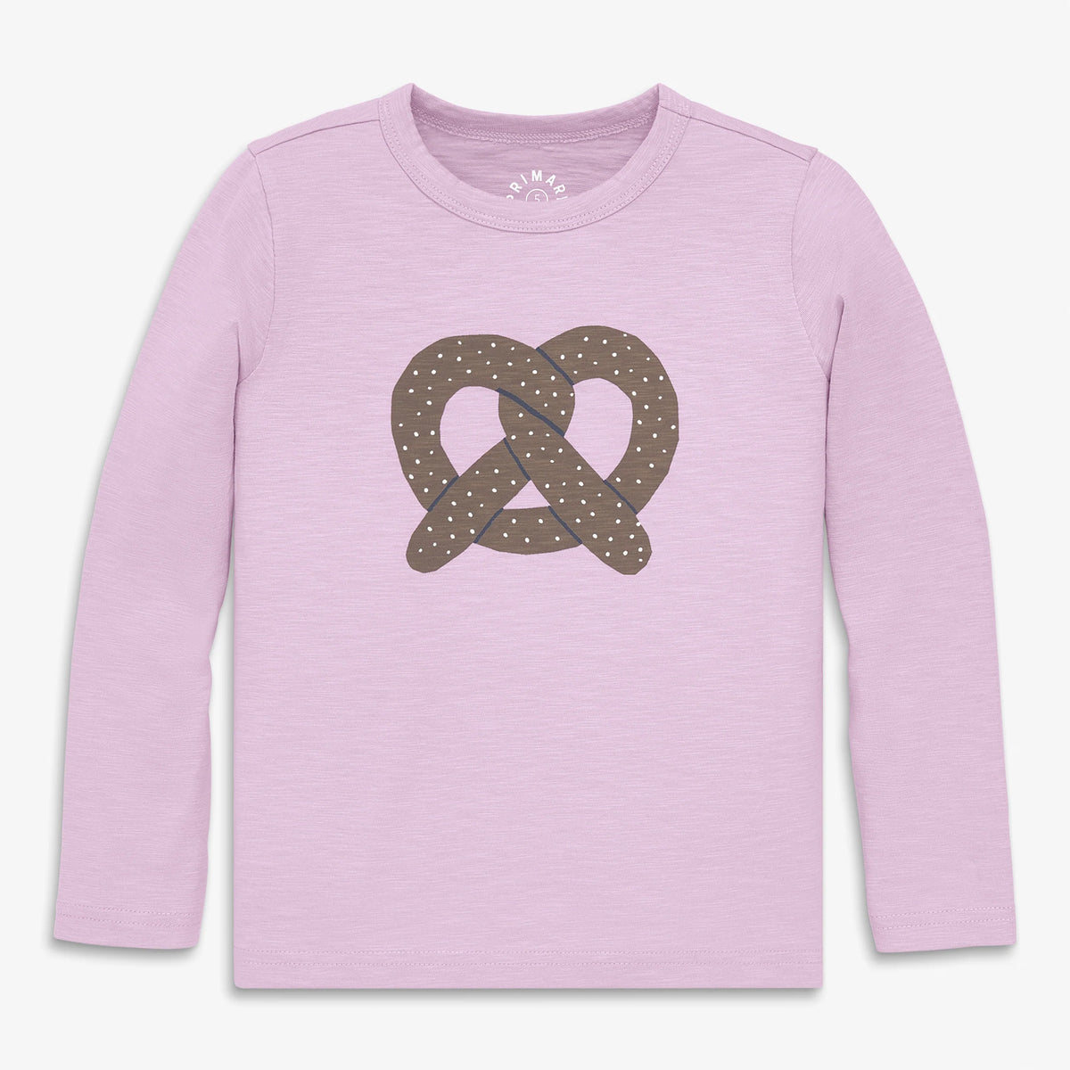 Kids long sleeve pretzel tee