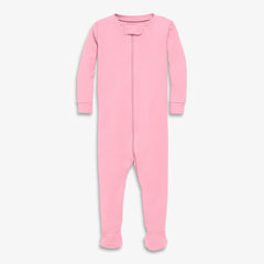 Clearance baby organic zip footie