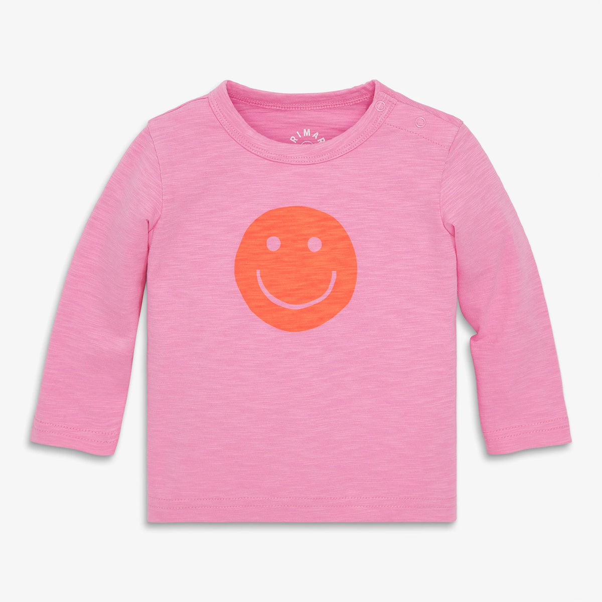 Baby long sleeve happy face tee