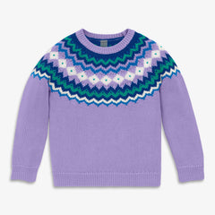 Kids fair isle sweater