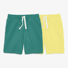 Kids gym short 2-pack