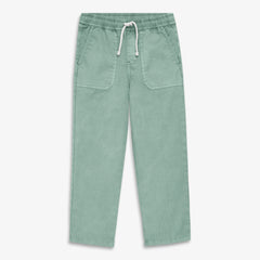 Kids garment dyed stretch chino pocket pant
