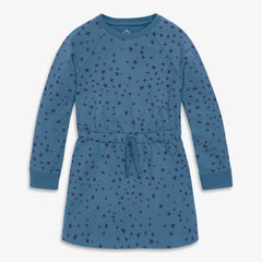 Clearance kids sweatshirt dress in mini moonlight