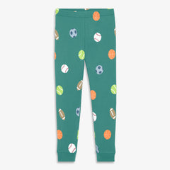 Kids organic PJ pant in dream team