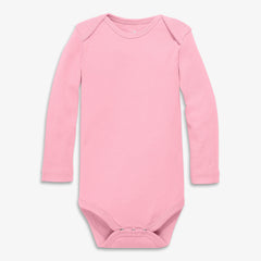 Clearance organic long sleeve babysuit