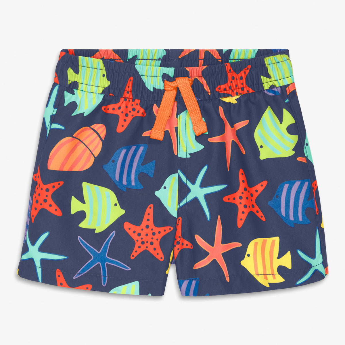 Baby swim trunk in under the sea