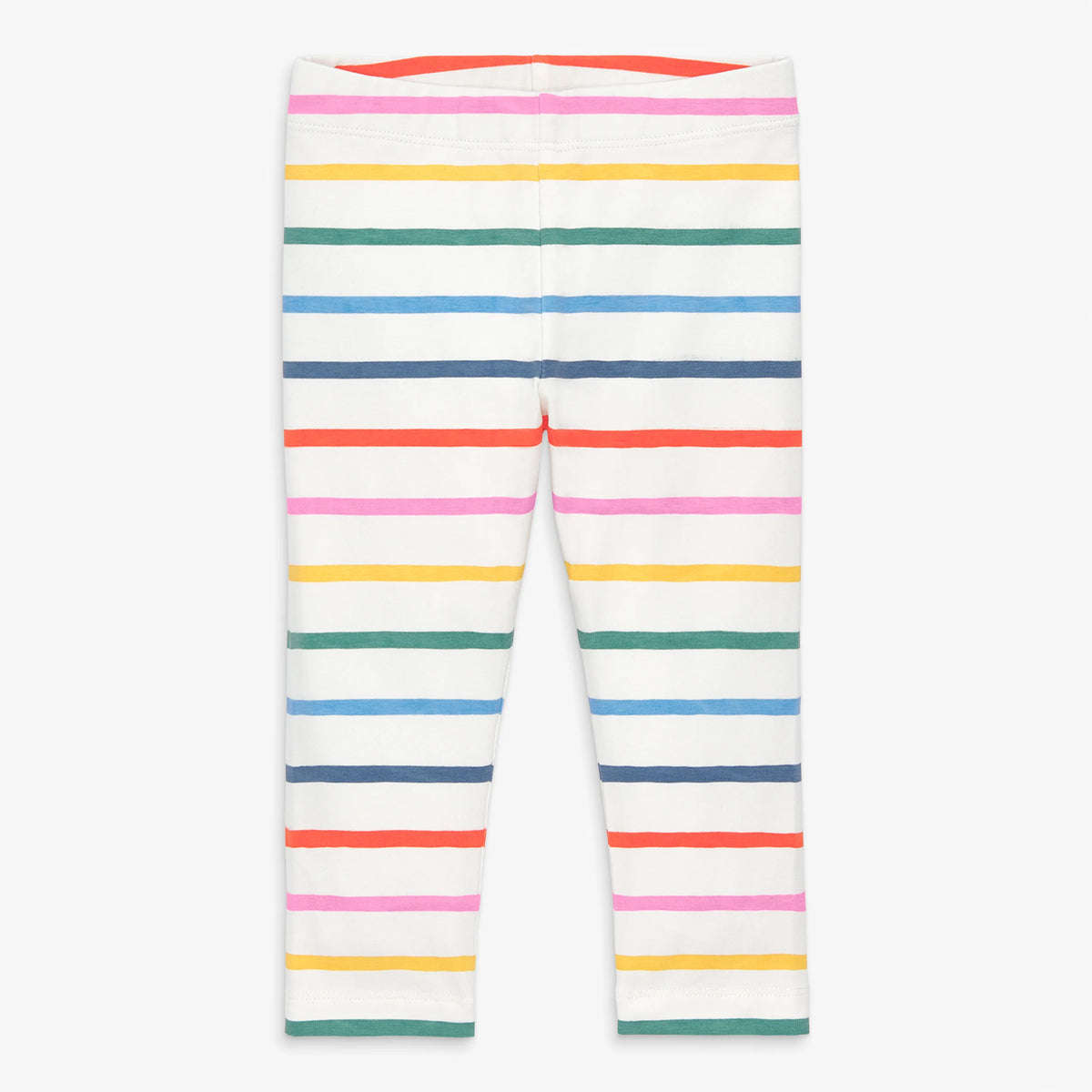 Baby legging in rainbow stripe