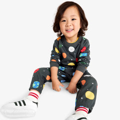 Kids sweatshirt in rainbow galaxy