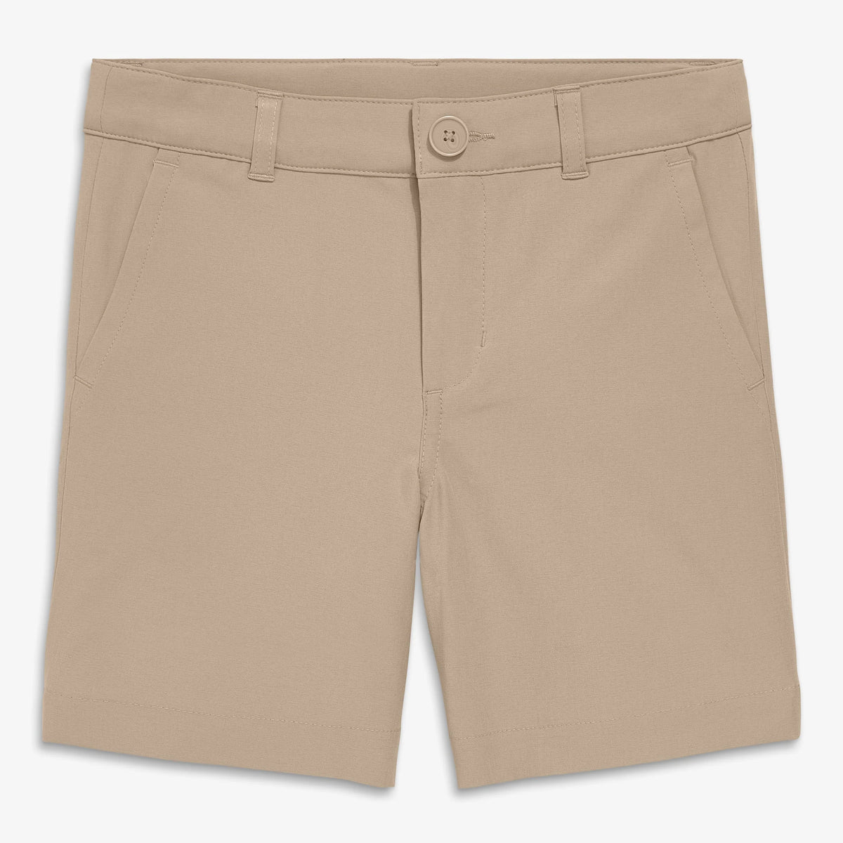 Kids StayCool stretch flat front short