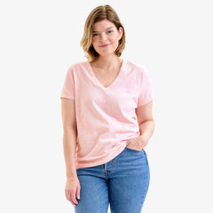 Women's fit classic v-neck tee