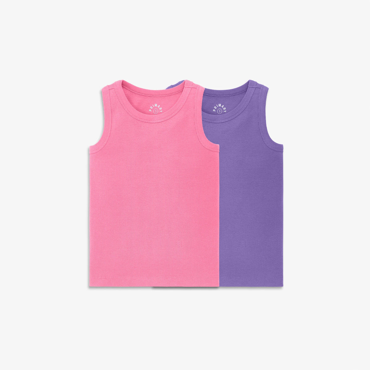 Kids rib tank 2-pack