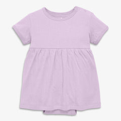 Clearance pointelle babysuit dress