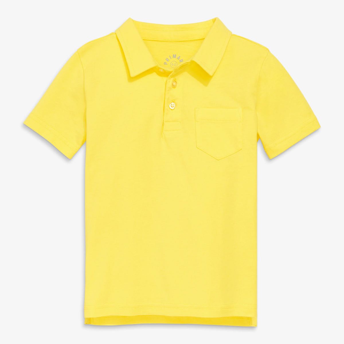 Kids short sleeve polo in seasonal colors