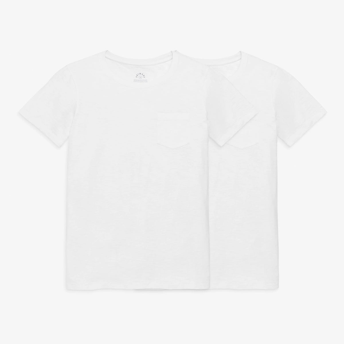 Unisex fit pocket tee 2-pack