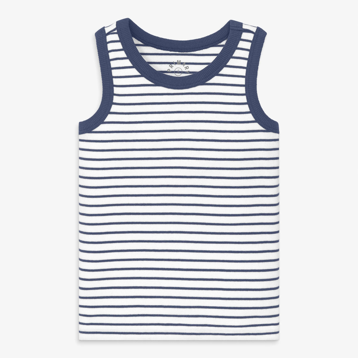 Kids rib tank in stripe