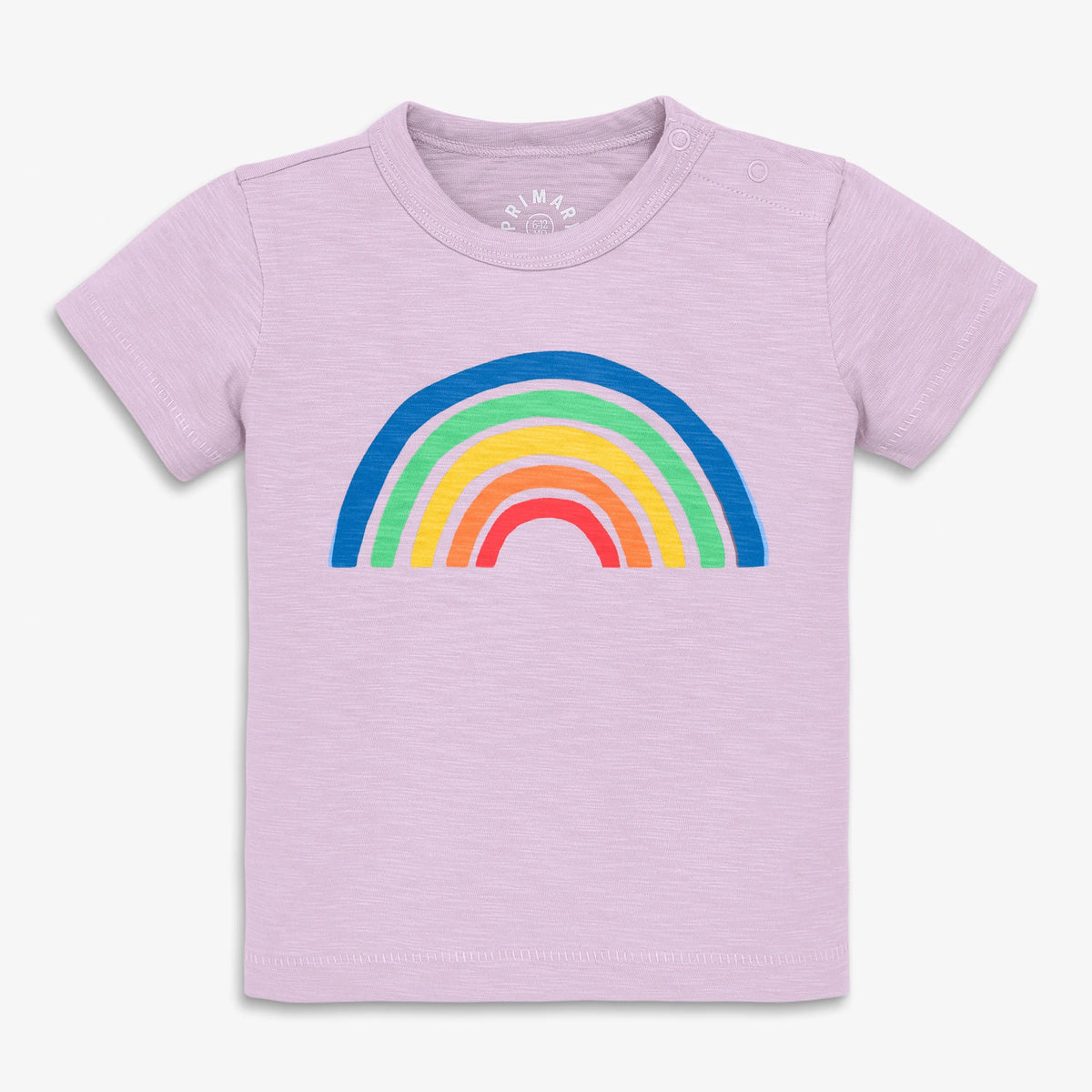 Baby cutout rainbow tee